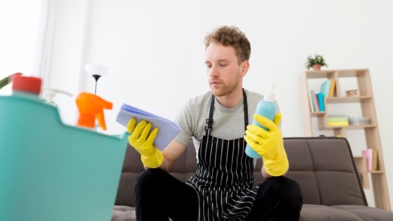 sofa deep cleaning